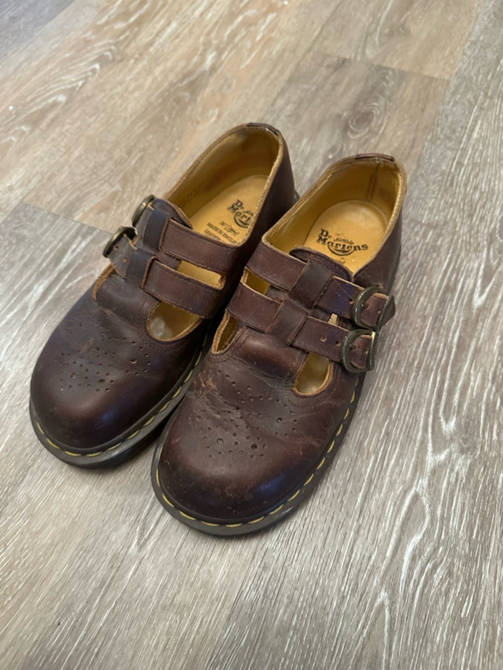 Vintage doc martens made in England Mary janes